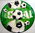 10 Stk Fussball Grün Pappteller Kindergeburtstag
