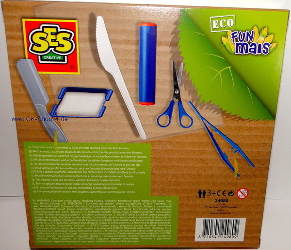 SES 24980 Werkzeug für Kreatives Basteln Maisstärke