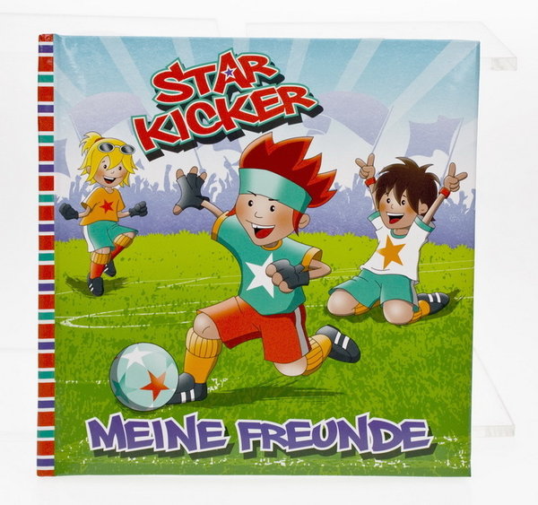 Star Kicker Fussball Freundebuch