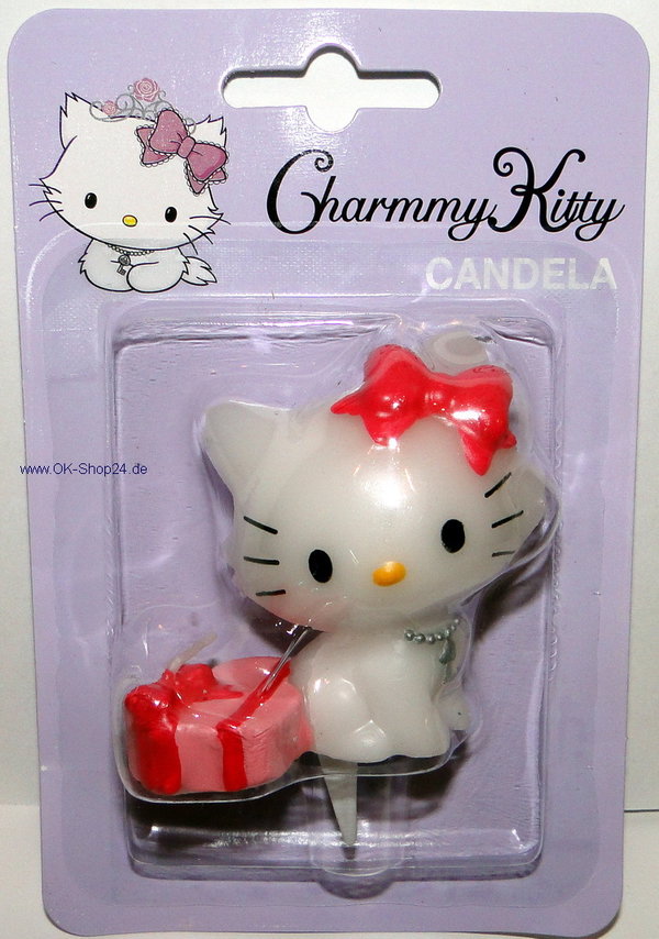 Charmmy Hello Kitty 3 D Kerze Kindergeburtstag