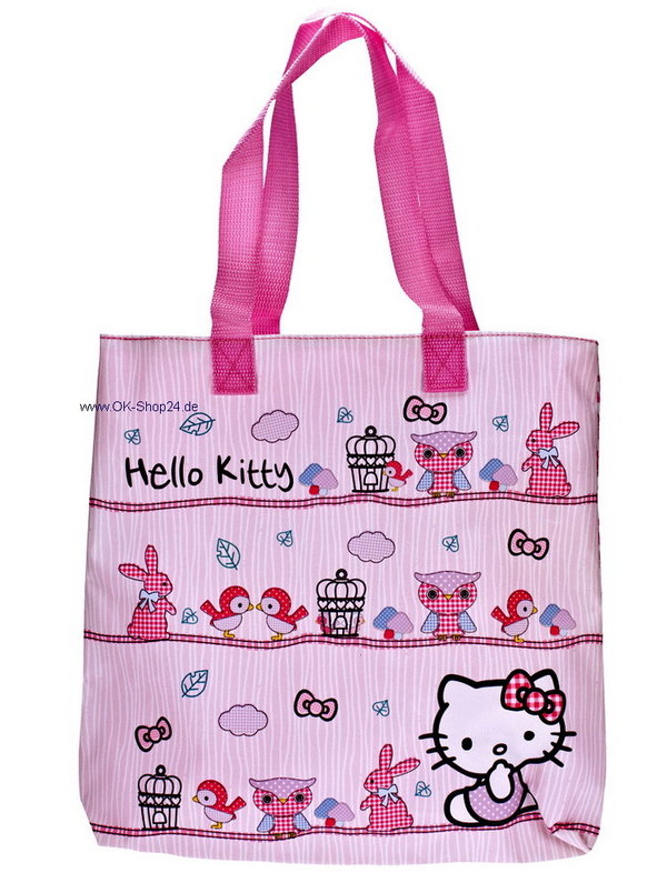 Hello Kitty Woodland Tasche Handtasche Henkeltasche