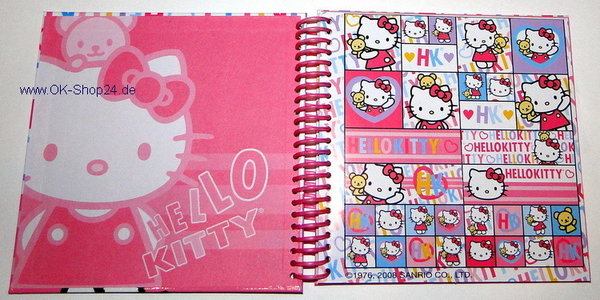 Hello Kitty Mein Tagebuch Sanrio mit Sticker