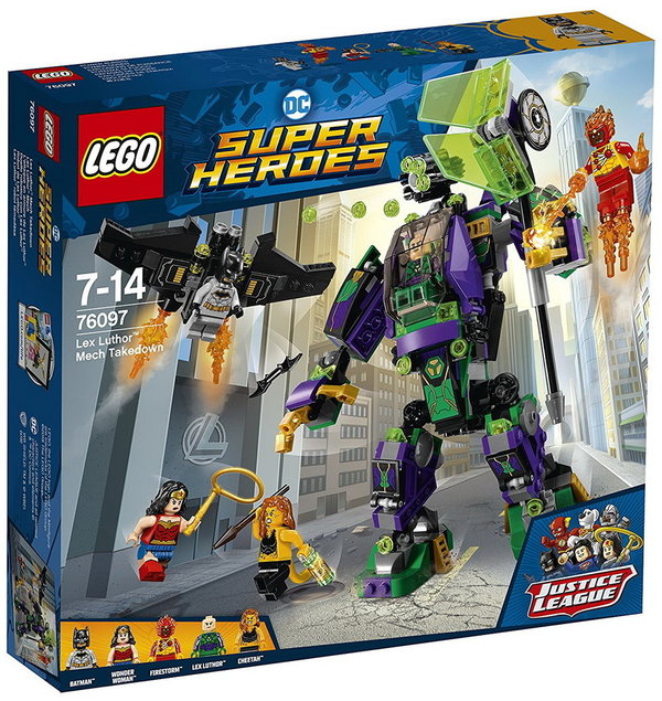 LEGO DC Super Heroes 76097 Lex Luthor Mech Takedown