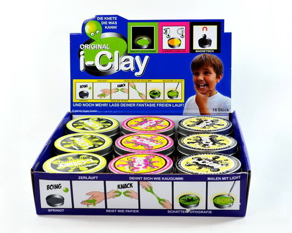 I-Clay intelligente Superknete Knete Farbwechsel Grün
